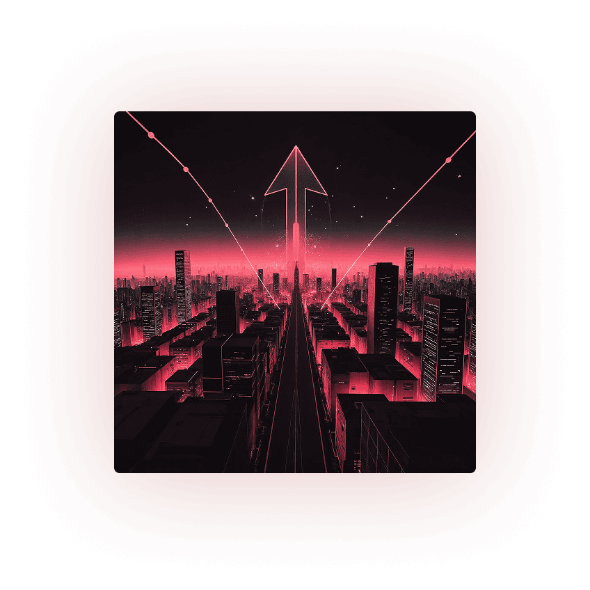 Futuristic Cityscape Illustration