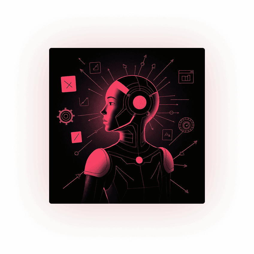 AI Robot Illustration